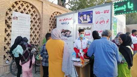 بیش از 31 هزار مسافر از خدمات پست های نوروزی هلال احمر کرمان بهره مند شدند